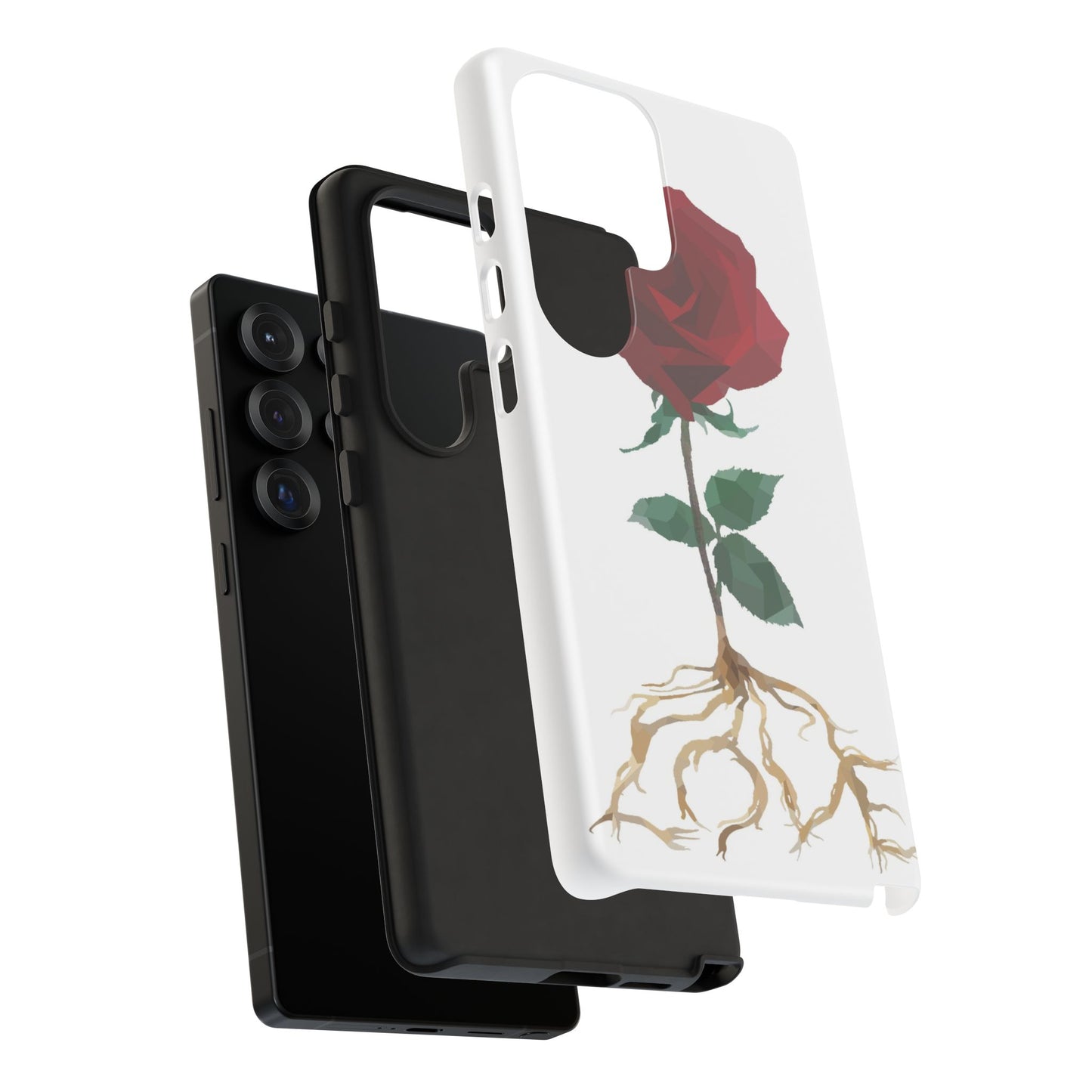 Blossoming Red Rose Samsung Phone Case