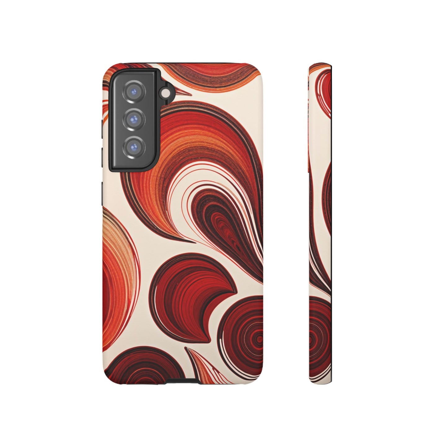 Spiraling Dip Paint Design Samsung Phone Case