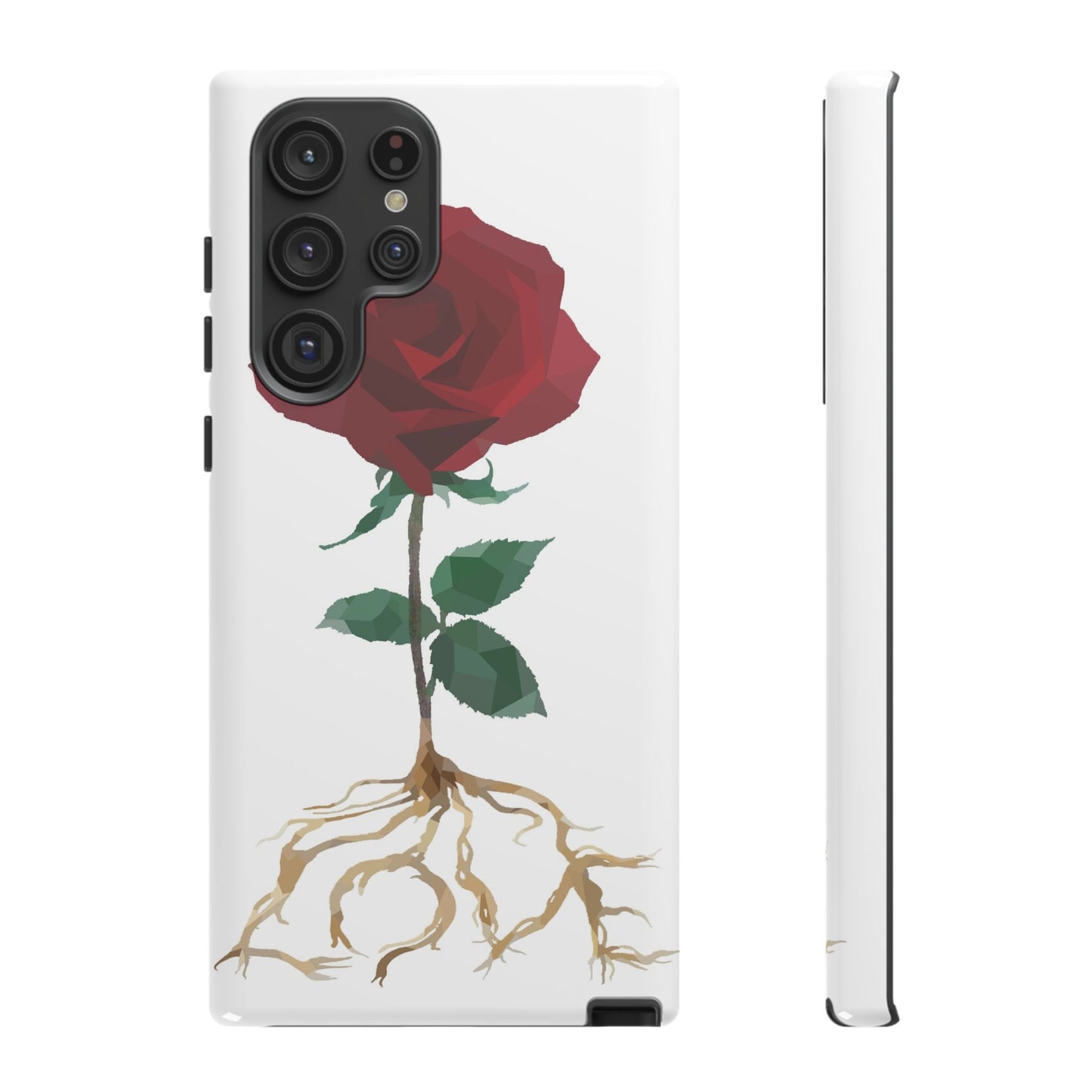 Blossoming Red Rose Samsung Phone Case