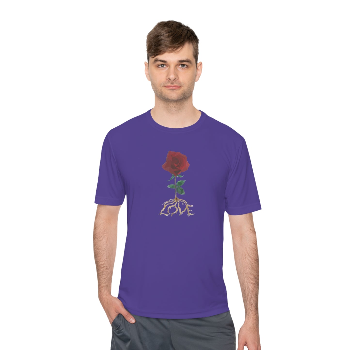 Blossoming Red Rose Unisex T-shirt