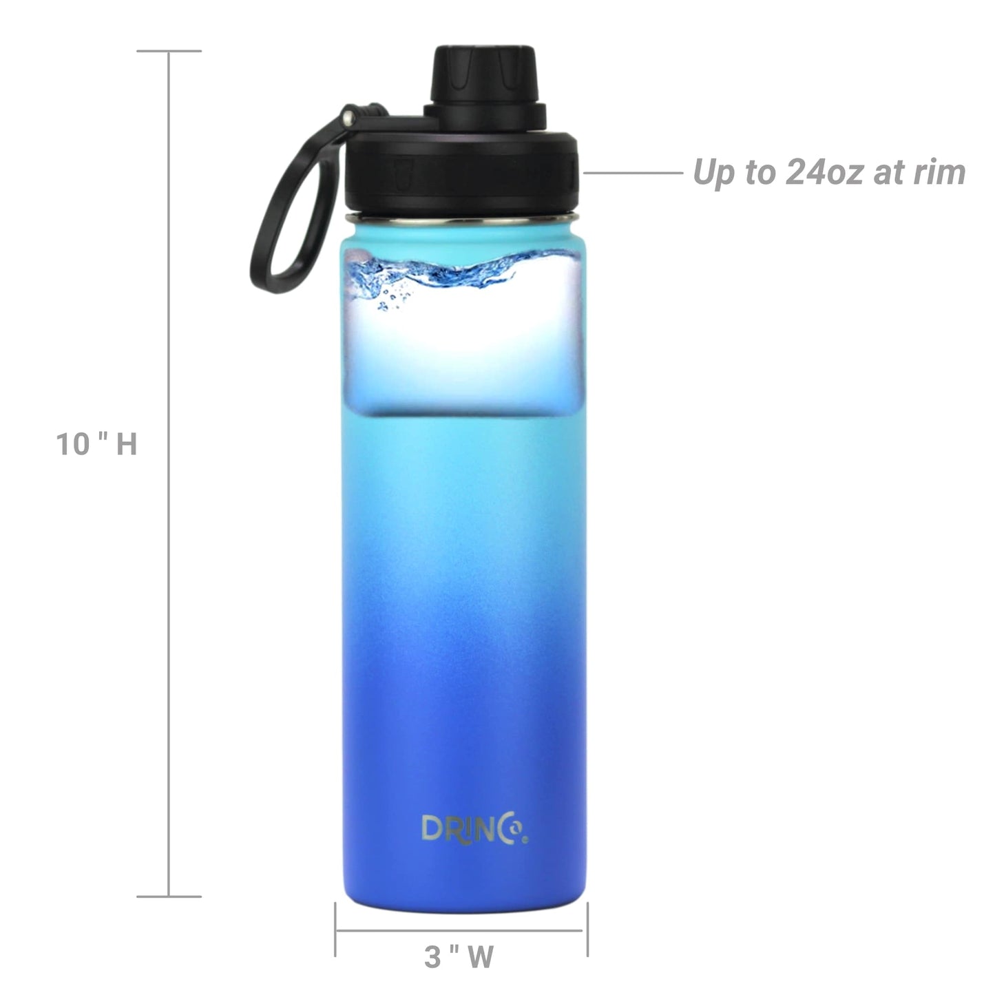 Stainless Steel Sport Water Bottle